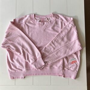 Free People Pink Peony New With Tags Sweatshirt